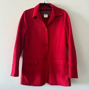 Harvé Benard Women's Red Blazer